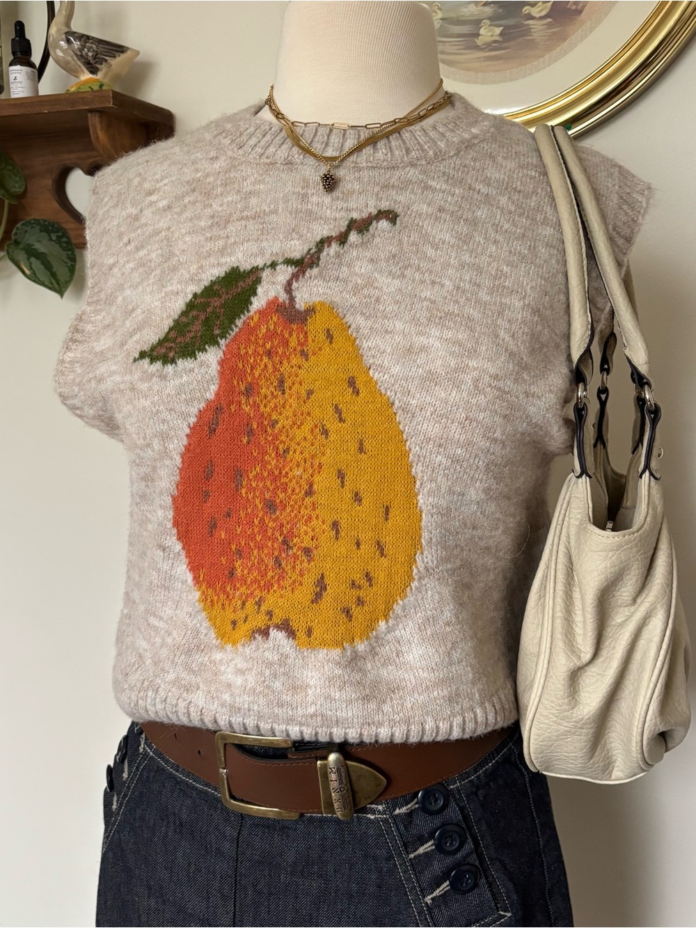 Cider NWT fall pear sweater